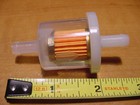 Yamaha Motorcycle Clear Inline Gas Carburetor Fuel Filter 1 4  6mm 7mm Engine