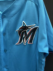 Mike Jacobs  17 Miami Marlins Game Used Jersey Spring Training Size 48