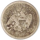 1853 P Seated Liberty Silver Quarter        W arrows   Rays        242