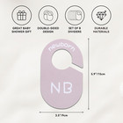 Baby Closet Dividers For Clothes Organizer - Set Of 8 Double-sided Clothes Size 