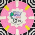 Isle Of Capri  2 50 Vicksburg  Mississippi Casino Chip A14