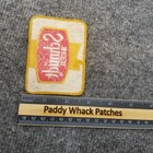 Vintage Schmidt Beer Patch Stained 70s 80s Ab7