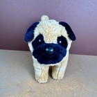 Ty Classic Dax Pug Dog Plush 2008 Brown 12  Stuffed Animal Toy Realistic Puppy