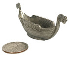 Vintage Troll Tinn Viking Ship Pewter Norway  6