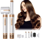 Professional 7 In 1 Hair Dryer Brush Straightener Comb High Speed Styling Tool