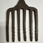 Primitive Antique Hand-forged  Iron Eel Spear Head Harpoon