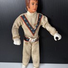 Vintage Ideal Evel Knievel Bendable Action Figure Stuntman Toy With Belt 1972