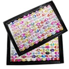20pcs Wholesale Mixedlots Cute Cartoon Ring Kids Resin Lucite Rings Partyjewelry