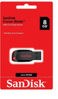 Sandisk Cruzer Blade 8gb Usb 2 0 Flash Drive Thumb Drive Pen Drive  10 Pack 