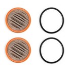178 Micron Stainless Steel Strainer Copper Clad Od 25mm 2pcs