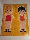 Vintage 1975 Little Dancers Whitman Paper Dolls Uncut Ballerinas Rachel Robin