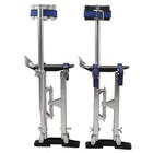 18 -30  Adjustable Drywall Stilts Aluminum Tool - Painting Painter Taping Silver
