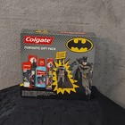 Colgate Kids Gift Pack Batman   Minions Toothbrush Toothpaste Set New