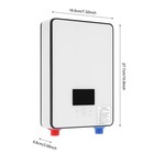 4500w 110v Whole House Electric Tankless Instant Water Heater With Shower Head