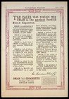 1914 Omar Turkish Blend Cigarettes Magazine Print Ad -  in The Fire Of