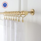 Curtain Rings Metal 18 Count 2 Inch Diameter 1-5 Mode Cambria Designer Series