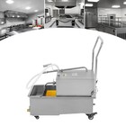 Fryer Oil Filter Commercial Cooking Oil Filtration System 55l Capacity Mobile Us