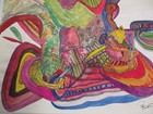 Hollywood Movie Star Actress Penelope Branning Abstract Dreams Surrealist Rare