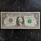 Fw Duplicate Serial Number Star Note B 09220735     One Dollar  1 Bill Error 2013
