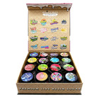 Whole Melt Gelato 1oz Glass Wax Jars Variety Pack 16 Assorted Designs