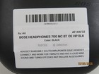 Bose Noise Cancelling Headphones 700 Wireless Bluetooth Black - For Parts - Af32