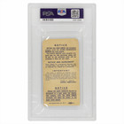 1953 World Series Game 4 Dodger-7 Yankees-3 Ticket Stub Psa Good 2