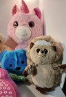 Miscellaneous Brands Stuffed Plush Toys Lot Of 12