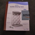 Ubbi Vertical Baby Bottle Drying Rack  Space Saving Countertop Drying Rack Baby
