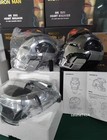 Us Iron Man Mk17 Heart Breaker Helmet Wearable Black English Voice-controll Mask