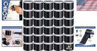 Bulk Black Electrical Tape 30 Rolls  2 x66ft Vinyl  Waterproof  High Temp Res   