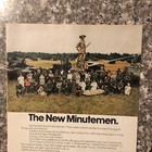 1974 Us Army National Guard Print Ad New Minutemen Vtg 1970s One Weekend A Month
