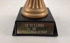 Bowling Ball Trophy   Free Engraving   Ships In 1 Business Day  