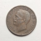 1921 Italy 10 Centesimi Coin Currency Circulated Fair Condition Free Shipping 