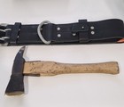 Original  Belt Fire Fighter Fireman And The Fire Axe Of The Ussr
