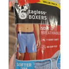 Hanes Mens 6 Pack Tagless Boxer Briefs Soft Breathable No Gap Fly Size Medium  1