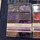 Cup Sequins 7mm  56oz By Craftmedly  Set Of 6 Various Colors New