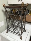 Maitland Smith Horse Head Wine Rack Bronze Finish