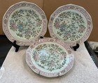 Vintage Adams Calyx Ware Singapore Bird 8 1 4  Salad Plates Wall Decor Ironstone