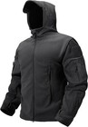 Mens Fleece Jacket Full Zip Jacket  Tactical Winter Coats Windproof Large