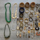 Vintage Mixed Collectibles   Jewelry Junk Drawer  Lot   More As Is Read Descript