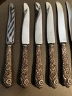 Set 8 Radiant Rose By International Sterling Silver Regular Knife French 9 1 4 