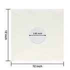 100ct 12-inch Poly-lined Record Inner-sleeves - 100ct Poly Lined Inner Sleeves