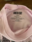 Green Day Skeleton Punk Pink T Shirt Large 2025 Official Band Tee