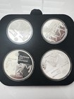 1976 Canada Montreal Olympic 4 Piece Silver Proof Coin Set With Case   Coa