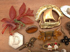 Vintage Antique Art Deco Victorian Repair Broken Craft Brooch Pin Jewelry Lot