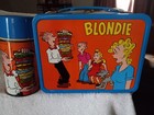 Vintage Near Mint 1969 Metal Blondie Lunch Box  With Thermos
