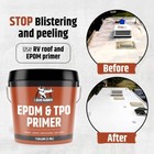 Epdm Tpo Primer For Rv Roof Protection     1 Gallon High Performance Coating