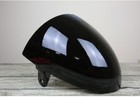 Universal Motorcycle Abs Rear Seat Cowl Cover Cafe Racer Compartment Black
