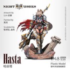 Nightworks 1 48 Hasta Plastic Model Assembly Kit With Heads Supplement Parts