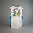 Vintage Jamal Mashburn New Orleans Hornets Reebok Jersey Rare Basketball